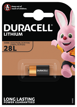 Duracell 28L Litium 6x1-p